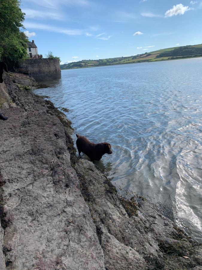 Dylan Thomas Sea View Bed & Breakfast Laugharne Bagian luar foto